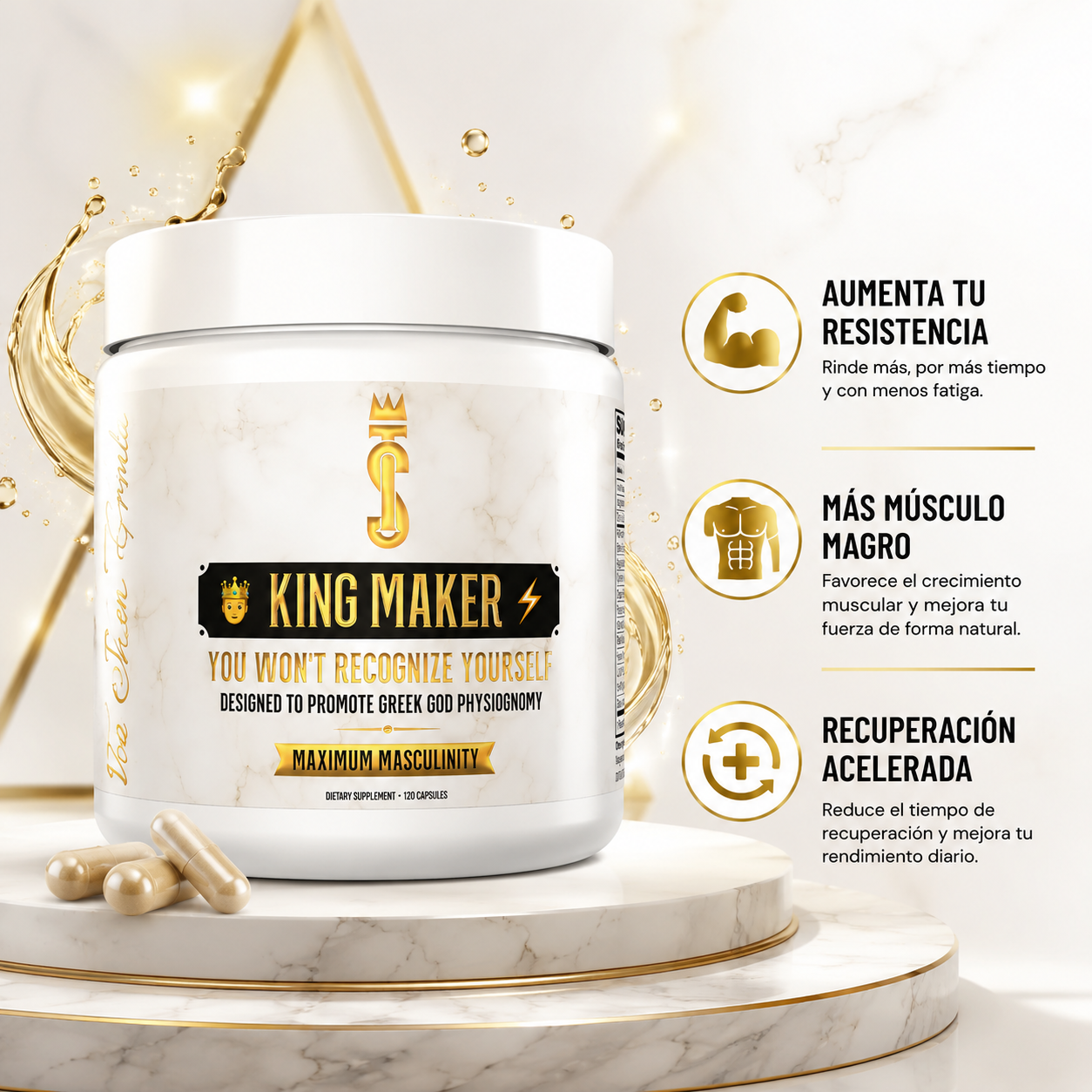 KINGMAKER ELITE 13-in-1 Men's Performance Formula