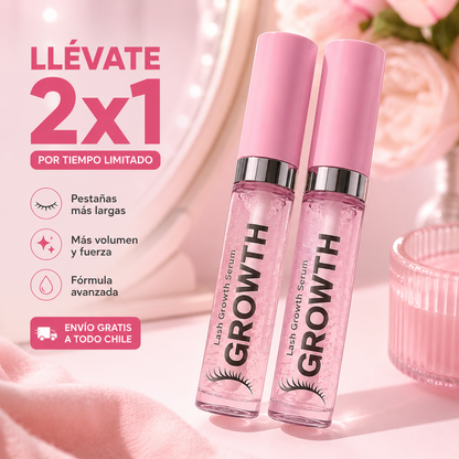 Sérum de Pestañas Growth | 2x1 Pestañas Más Largas