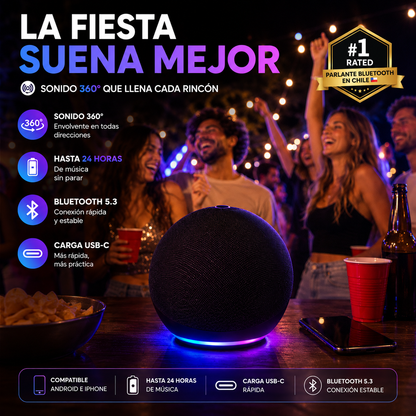 EchoSphere™ Convierte tu hogar en una experiencia más inteligente
